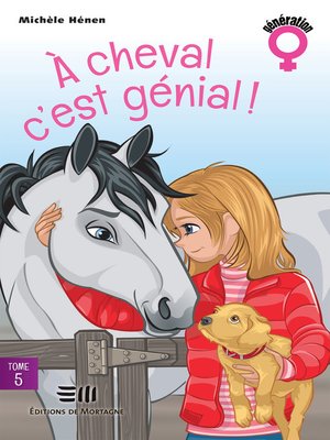 cover image of À cheval, c'est génial !